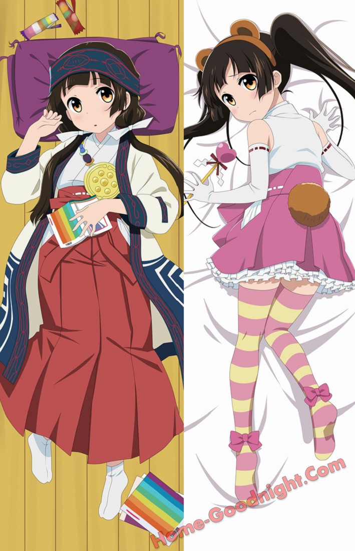 Machi Amayadori - Kuma Miko Girl Meets Bear Japanese anime body pillow anime hugging pillow case